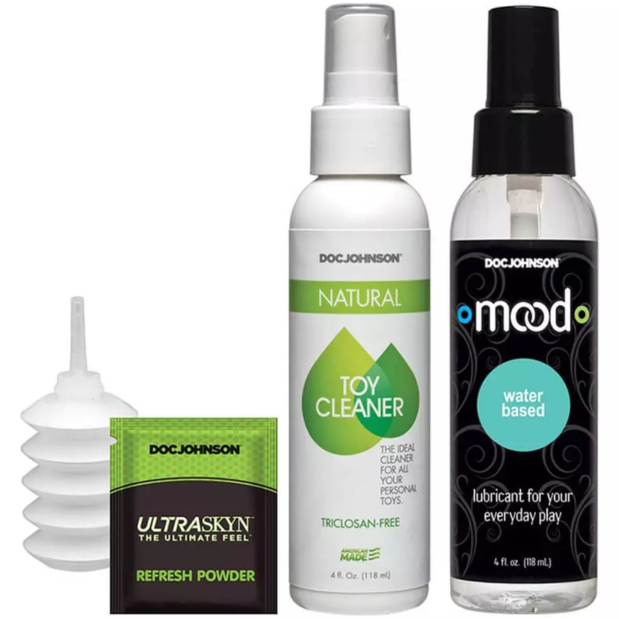 Doc Johnson Vac-U-Lock Dual Density Ultraskyn - Dildo Set - Flesh 6 Doc Johnson Vac-U-Lock Dual Density Ultraskyn - Dildo Set - Flesh – Bild 4