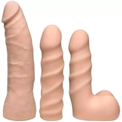 Doc Johnson Vac-U-Lock Dual Density Starter Dildo Set - Flesh 11 Doc Johnson Vac-U-Lock Dual Density Starter Dildo Set - Flesh -Gay Verkäufe 1051 20 bx dupe2
