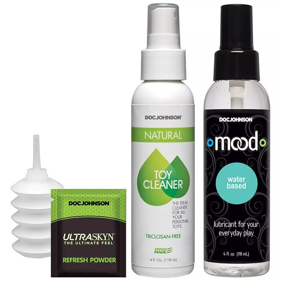 Doc Johnson Vac-U-Lock Dual Density Ultraskyn Dildo Set - Tan - Vibration 6 Doc Johnson Vac-U-Lock Dual Density Ultraskyn Dildo Set - Tan - Vibration – Bild 4