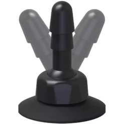 Doc Johnson Vac-U-Lock Dual Density Ultraskyn Dildo Set - Tan - Vibration -Gay Verkäufe 1053 06 bx dupe4