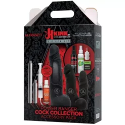 KINK By Doc Johnson - Power Banger Cock Collection Accessory Pack -Gay Verkäufe 15844 black 01
