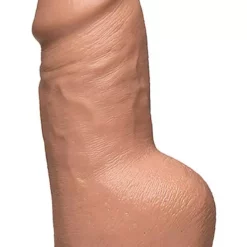 21,7 X 7 Cm Doc Johnson THE D Fat D Dildo Mit Hoden Firmskyn Flesh
