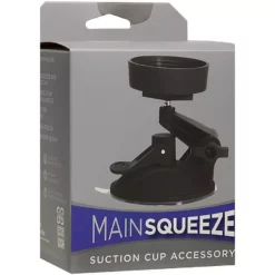 Doc Johnson Masturbator - Main Squeeze - Suction Cup Black -Gay Verkäufe 5200 50 bx