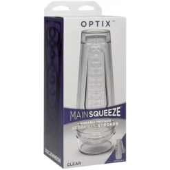 Doc Johnson Masturbator - Main Squeeze - Optix Clear -Gay Verkäufe 5202 30 bx dupe2