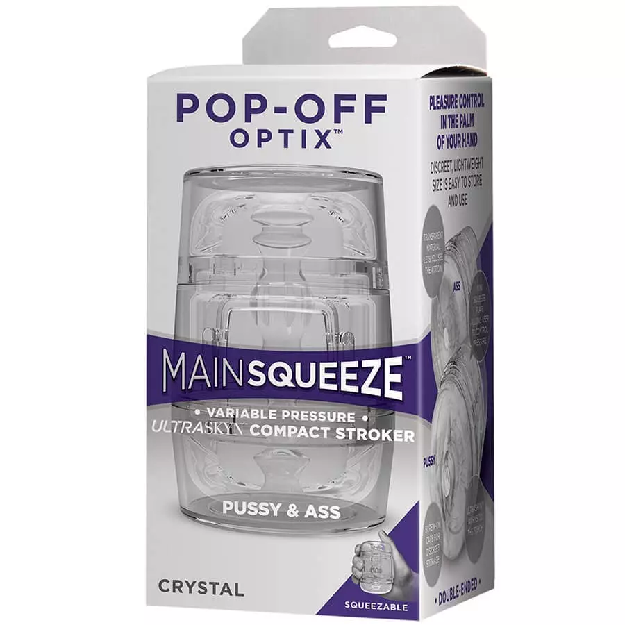 Doc Johnson Masturbator - Main Squeeze - Optix Pop-Off Pussy And Ass Clear 4 Doc Johnson Masturbator - Main Squeeze - Optix Pop-Off Pussy And Ass Clear – Bild 2