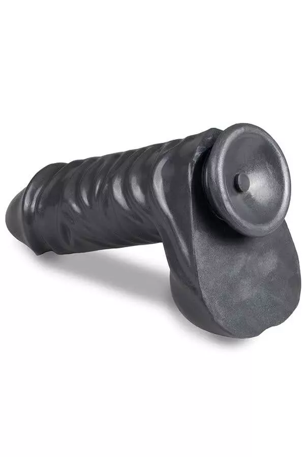 Doc Johnson 27 X 7,5 Cm Dildo American Bombshell Ballistic - Grau 5 Doc Johnson 27 X 7,5 Cm Dildo American Bombshell Ballistic - Grau – Bild 3