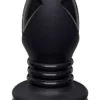9,9 X 5 Cm KINK By Doc Johnson - Premium Silicone Anal Tunnelplug Medium - Black -Gay Verkäufe 782421059194