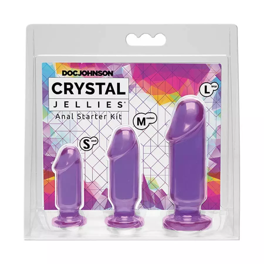 Plug-Set Doc Johnsons Anal Starter Kit Purple 4 Plug-Set Doc Johnsons Anal Starter Kit Purple – Bild 2
