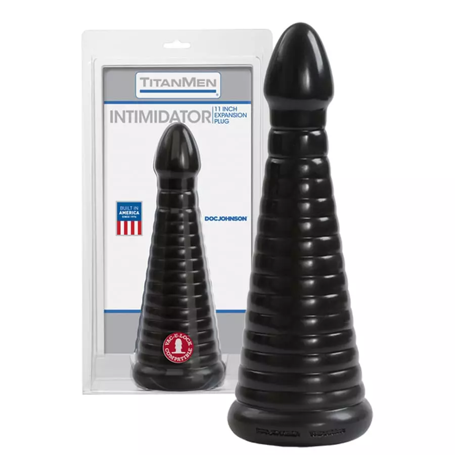 Doc Johnson 28 X 10 Cm Dildo / Plug Titanmen Intimidator - Vac-u-Lock Kompatibel 4 Doc Johnson 28 X 10 Cm Dildo / Plug Titanmen Intimidator - Vac-u-Lock Kompatibel – Bild 2