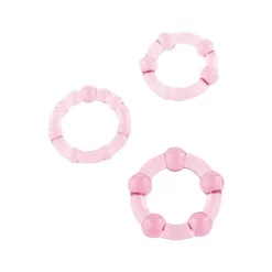 Doc Johnson GET HARD Rings 3er Set Pink