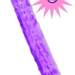 Doc Johnson 30 X 4 Cm Crystal Jellies Jr.Doppeldildo Purple -Gay Verkäufe di 1546a 1