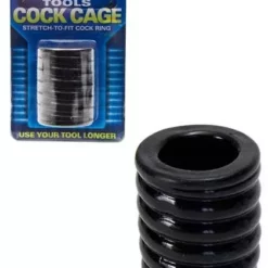 Doc Johnson Titanmen Cock Cage Black