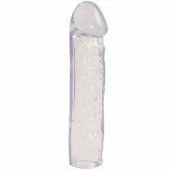 Doc Johnson Big Warhead Vibrator Sleeve - 4,5 Cm Extension - Clear