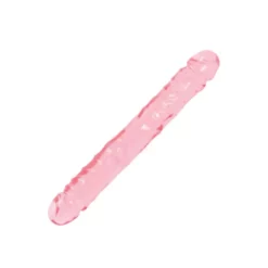 Doc Johnson 30 X 4 Cm Crystal Jellies Jr.Doppeldildo Pink