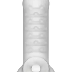 KINK By Doc Johnson - Jacked Up Extender With Ball Strap 15 Cm Thin Frosted