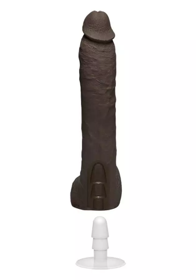 Doc Johnson 25,9 X 3,8 - 4,2 Cm Isiah Maxwell - Signature Cocks - VAC-U-LOCK Suction Cup Brown 4 Doc Johnson 25,9 X 3,8 - 4,2 Cm Isiah Maxwell - Signature Cocks - VAC-U-LOCK Suction Cup Brown – Bild 2