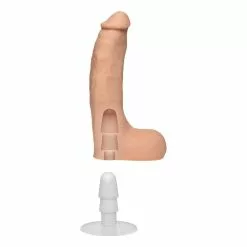 Doc Johnson - Vac-U-Lock Vac-U-Lock Realistic Cocks Chad White 8.5 Inch ULTRASKYN -Gay Verkäufe vac u lock realistic cocks chad white 85 inch ultraskyn3