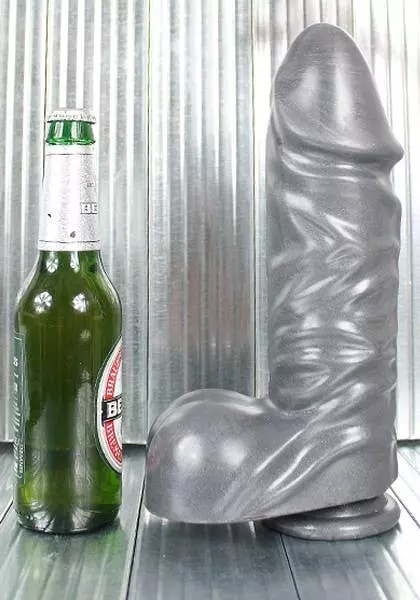 Doc Johnson 27 X 7,5 Cm Dildo American Bombshell Ballistic - Grau 4 Doc Johnson 27 X 7,5 Cm Dildo American Bombshell Ballistic - Grau – Bild 2